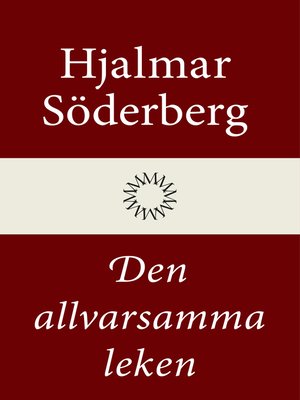 cover image of Den allvarsamma leken